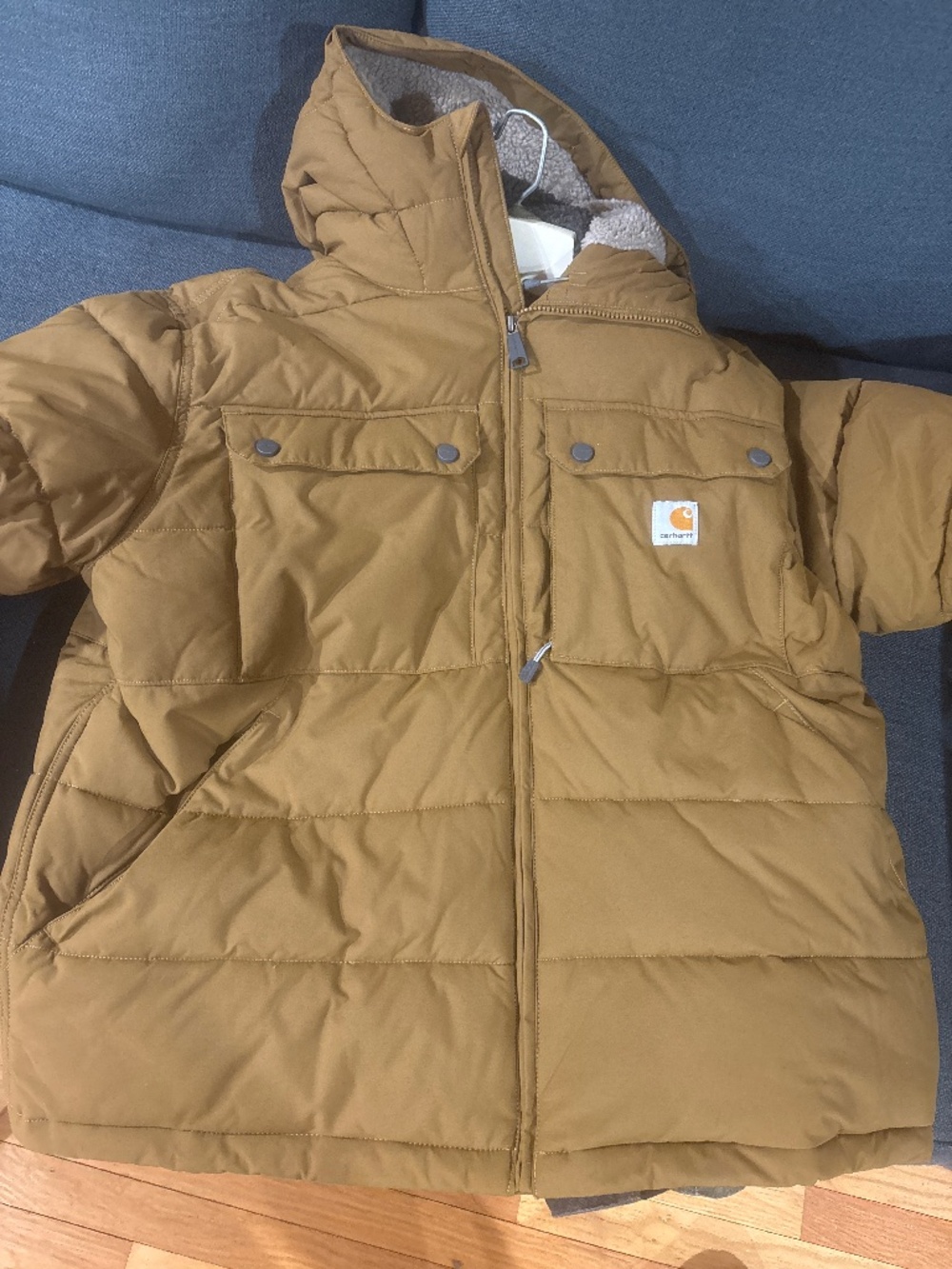 Carhartt puffy coat